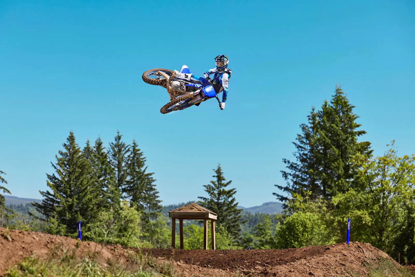 Yamaha 2025 Competition YZ250F Action 1