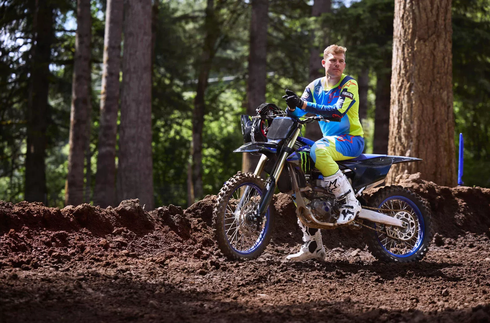 Yamaha 2025 Competition YZ450F Action 4