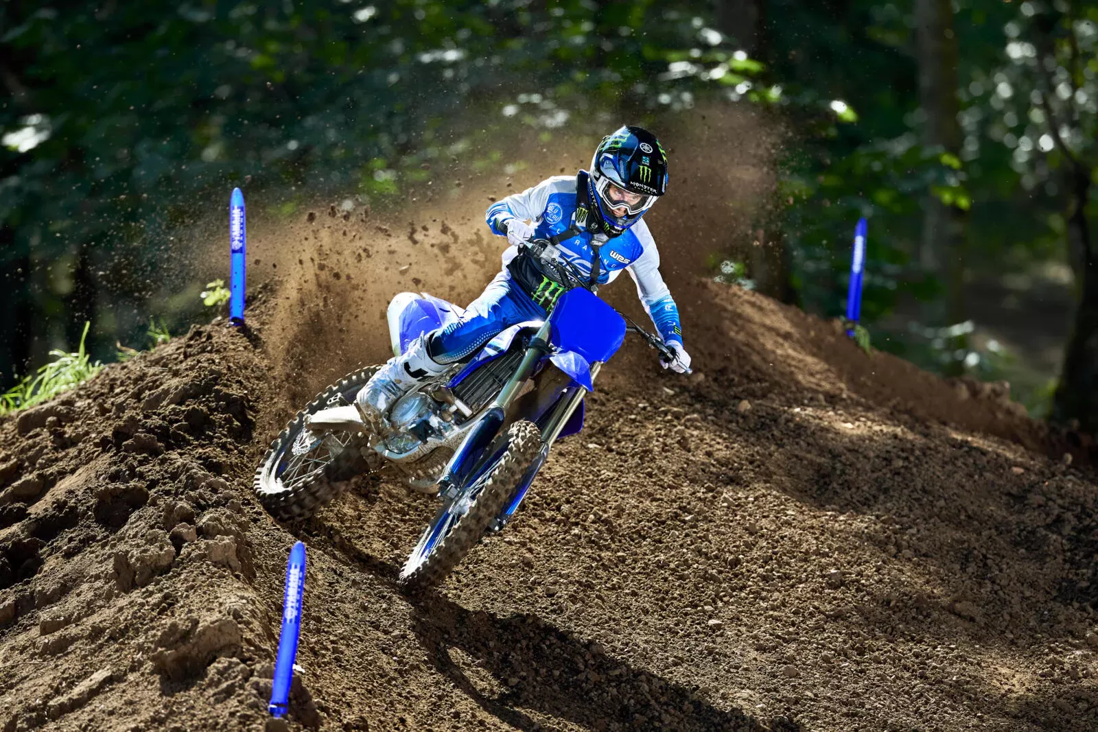 Yamaha 2025 Competition YZ450F Action 1