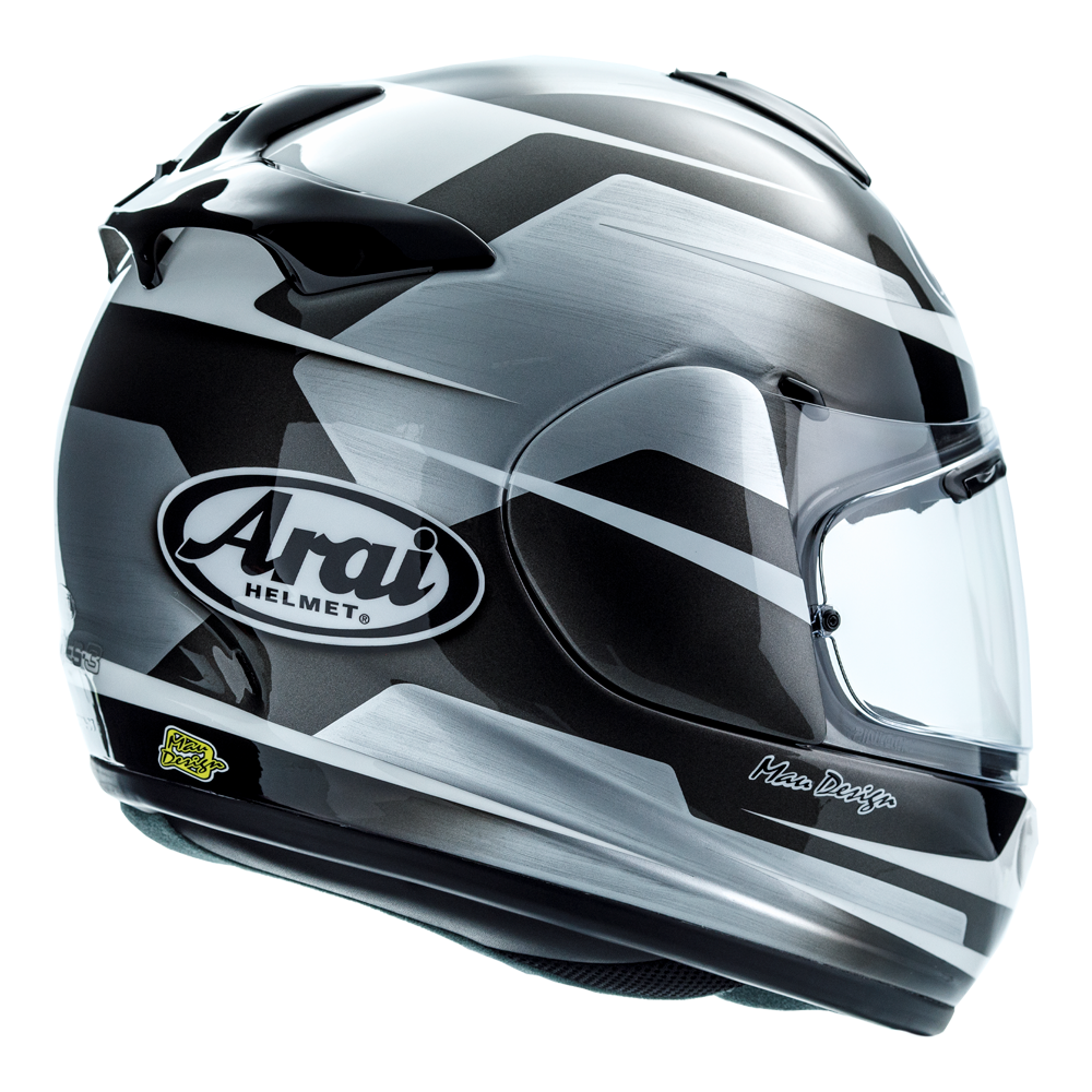 Arai silver hot sale helmet